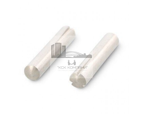 DIN 1472 AISI 303 6X60 Штифт установочный с насечкой на половину длины нержавеющий