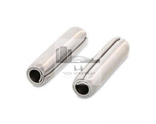 ISO 8750 AISI 301 3X10 Штифт спиральный с двумя фасками цилиндрический нержавеющий