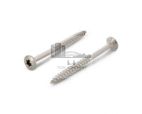 Art. 9046 A4 4,5X55/36 TX20 Cаморез универсальный с полупотайной головой и шлицем TORX нержавеющий