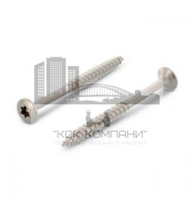 Art. 9046 A4 4,5X50/30 TX20 Cаморез универсальный с полупотайной головой и шлицем TORX нержавеющий