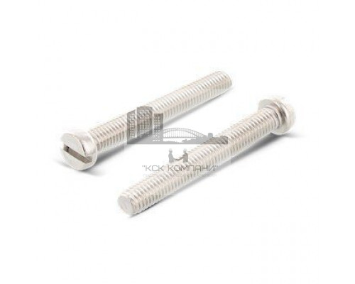 DIN 84 A2 M 4X60 Винт с цилиндрической головой и прямым шлицем нержавеющий