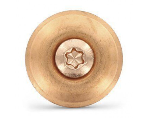 Art. 9088 A2-Cu 4,5X120 TX20 Шуруп по дереву с полупотайной головой с закрепленной EPDM-шайбой (20 мм), шлиц TX