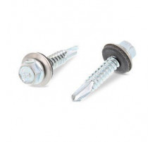 Art. 9604 A2 5,5X30 Саморез с шестигранной головкой и уплотнительной шайбой 14 мм