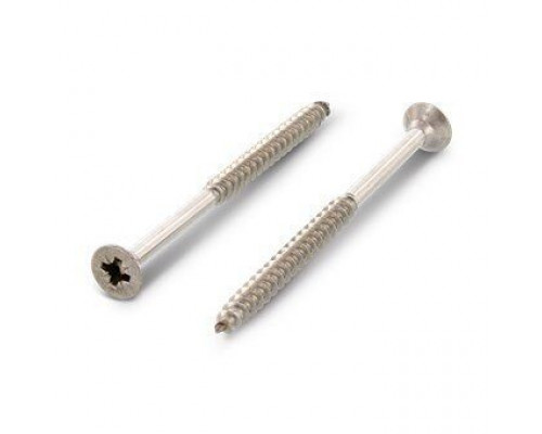 Art. 9050 A2 5,0X30/20 Z Саморез с потайной головой и шлицем PZ нержавеющий универсальный  купить в Москве