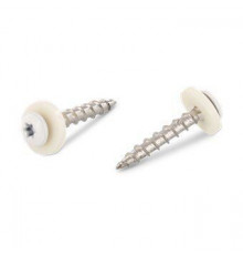 Art. 9066 A2 C 3,9X25 TX15 Саморез окрашенный RAL 9003 для подоконников c крупной резьбой шлиц TX