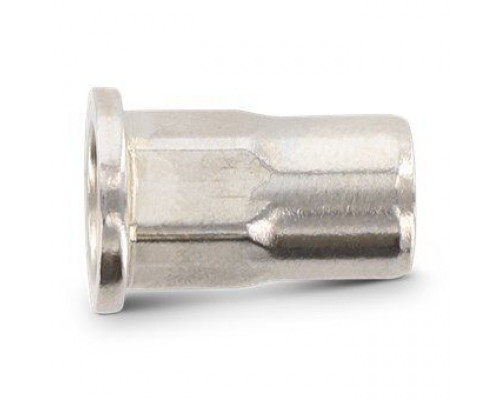 Заклепка М4х11.5мм Art. 1029 A2 нержавеющая с увеличенным цилиндрическим бортиком, резьбовая, шестигранная