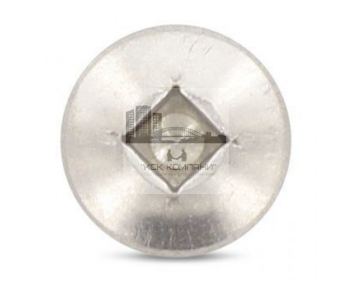 DIN 7504 A2 M 3,9X16 SQ1 Саморез самонарезающий сверлоконечный с полукруглой головой и квадратным шлицем SQ, форма М нержавеющий  купить в Москве