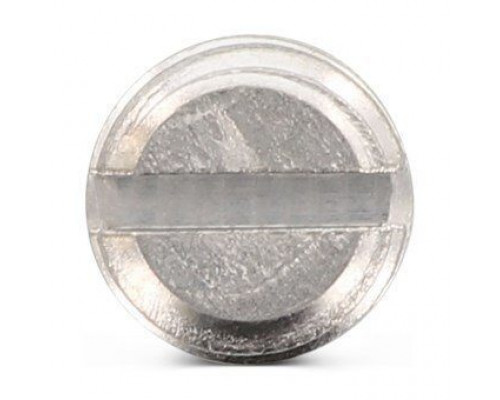 DIN 417 A2 M 12X18 Винт установочный с прямым шлицем и цилиндрическим концом нержавеющий