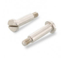 DIN 923 AISI 303 M 10X10 Винт нержавеющий ступенчатый с цилиндрической плоской головой и прямым шлицем