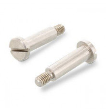 DIN 923 AISI 303 M 3X5 Винт нержавеющий ступенчатый с цилиндрической плоской головой и прямым шлицем