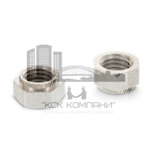 Art. 9064 М5 SW8  A2 Гайка нержавеющая шестигранная с резьбовой вставкой