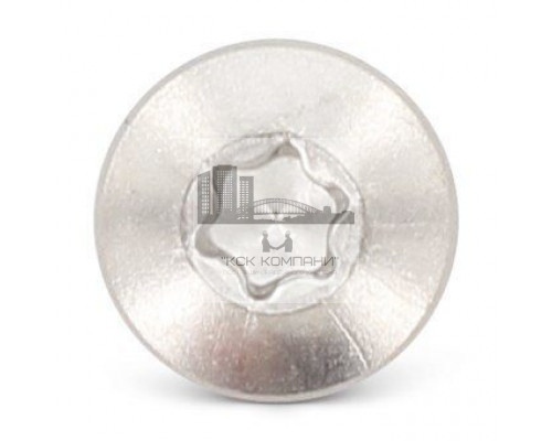 DIN 7504 A2 M 6,3X22 TX30 Саморез самонарезающий сверлоконечный с полукруглой головой и звездообразным шлицем TX (Torx), форма М нержавеющий  купить в Москве