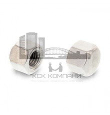 DIN 917 М12 SW19 A4 Гайка нержавеющая колпачковая шестигранная (накидная)
