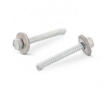 Art. 9059 A2 BZ 6,3X25 Саморез фасадный с тупым концом и шестигранной головкой и EPDM-шайбой 19 мм