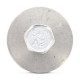Art. 9098 A2 A 6,5X115 Саморез фасадный с острым концом, шестигранной головой и EPDM-шайбой 22 мм
