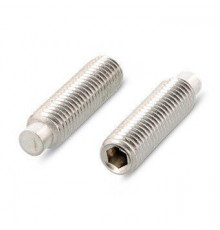 ISO 4028 A2 M 10X55 Винт установочный с внутренним шестигранником и цилиндрическим концом нержавеющий