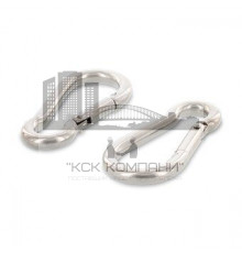 Art. 9075 A4 3X30 Карабин пружинный нержавеющий