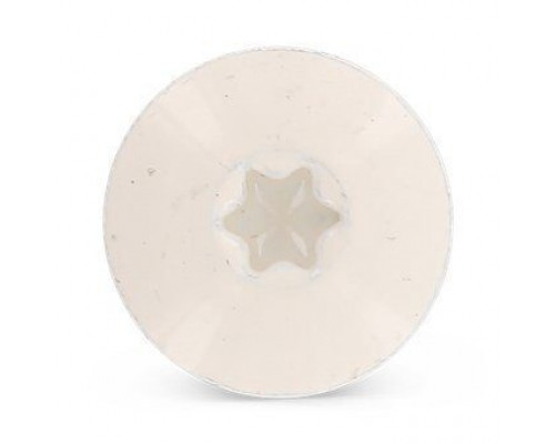 Art. 9086 A2 4,8X25 TX20 - RAL 9001 Саморез с расширенной низкой полукруглой головкой, неполной резьбой и звездообразным шлицем TX