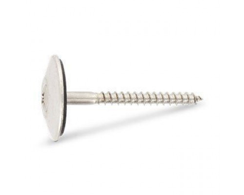 Art. 9069 A2 4,5X70 Z Шуруп по дереву с полупотайной головой с незакрепленной EPDM-шайбой (20 мм), шлиц PZ