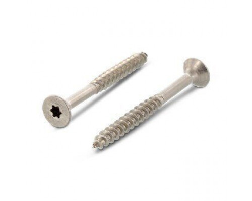 Art. 9047 A2 4,5X80/48 TX20 Саморез универсальный с потайной головой и шлицем TORX нержавеющий Art. 9047 A2 4,5X80/48 TX20 Саморез универсальный с потайной головой и шлицем TORX нержавеющий