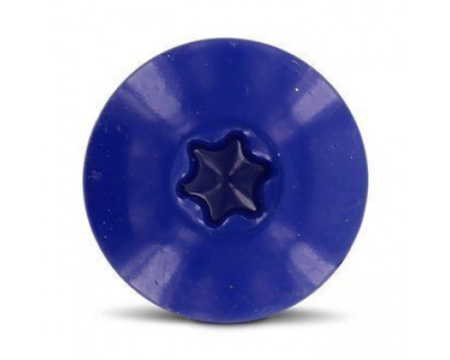 Art. 9086 A2 4,8X32 TX20 - RAL 5002 Саморез с расширенной низкой полукруглой головкой, неполной резьбой и звездообразным шлицем TX