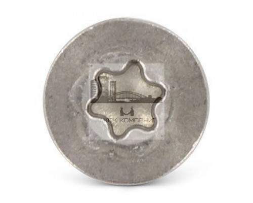 ISO 14586 A2 C 2,9X13 TX10 Винт самонарезающий с потайной головкой и звездообразным шлицем TX (Torx), форма С - острый конец нержавеющий  купить в Москве