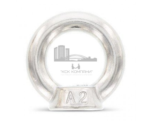 Art. 582 М16 (cast form) A2 Гайка нержавеющая литая, подъемная