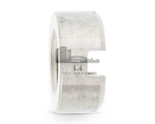 DIN 546 AISI 303 M 2 Гайка нержавеющая щлицевая круглая (с прорезями)