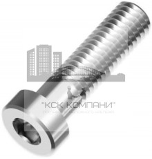 Винт с низкой цилиндрической головкой и шестигранником DIN 6912 A2, M3x8