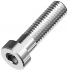 Винт с низкой цилиндрической головкой и шестигранником DIN 6912 A2, M3x8