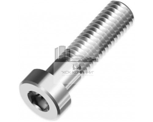 Винт с низкой цилиндрической головкой и шестигранником DIN 6912 A2, M3x8