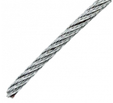 Трос грузоподъемный стальной для растяжки DIN 3060 A4, D12