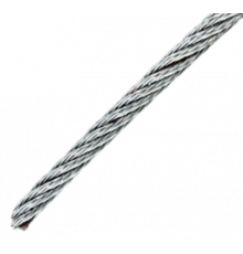 Трос грузоподъемный стальной для растяжки DIN 3060 A4, D12