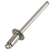 4x16 DIN 7337 A2/A2 Заклепка вытяжная A2 со стальным стандартным бортиком