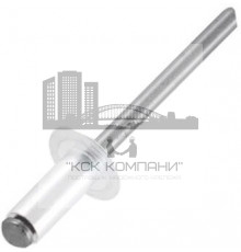 4.8x10 DIN 7337 St/St Заклепка вытяжная стальная со стальным стандартным бортиком