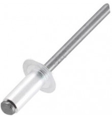 4x10 DIN 7337 Al/St Заклепка вытяжная алюминиевая со стальным стандартным бортиком