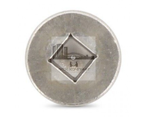 DIN 7504 A2 O 3,9X32 SQ1 Саморез самонарезающий сверлоконечный с потайной головой и квадратным шлицем SQ, форма O нержавеющий  купить в Москве