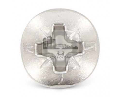 DIN 7985 A4 M 6X12 Z Винт нержавеющий с полукруглой головой и крестообразным шлицем PZ (Pozidrive)