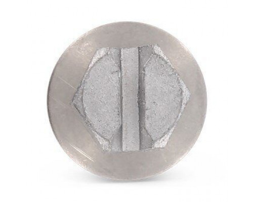 DIN 7976 A2 C 4,8X16 SZ, EPDM-washer 12 мм Саморез с шестигранной головкой, шлицем SL и EPDM прокладкой (12 мм)