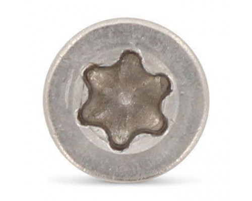 Art. 9243 A4 5,5X50/18 TX25 Шуруп самонарезающий с цилиндрической головкой с фиксирующей резьбой под головой и звездообразным шлицем TX (Torx)