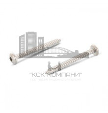 DIN 7981 A2 C 6,3X16 SQ3 Винт самонарезающий с полукруглой головой и квадратным шлицем нержавеющий