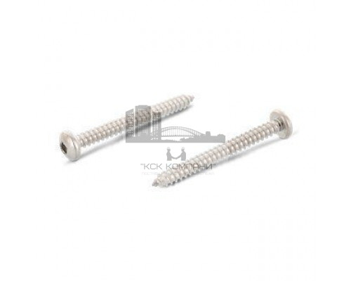 DIN 7981 A2 C 4,2X9,5 SQ2 Винт самонарезающий с полукруглой головой и квадратным шлицем нержавеющий