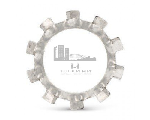 DIN 6797 A2 A 5,1 Шайбы тип A с внешними зубьями стопорные пружинные