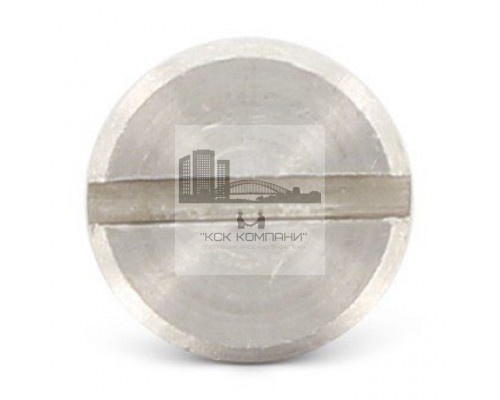 DIN 923 AISI 303 M 2X6 Винт нержавеющий ступенчатый с цилиндрической плоской головой и прямым шлицем