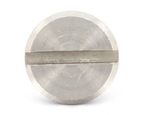 DIN 923 AISI 303 M 8X6 Винт нержавеющий ступенчатый с цилиндрической плоской головой и прямым шлицем