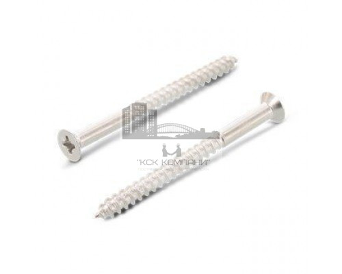 DIN 7997 A2 4,0X70 Z Шурупы по дереву с потайной головой и крестообразным шлицем PZ