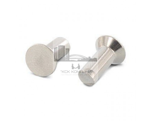 Заклепка 3х22мм DIN 661 A4 нержавеющая с потайной головкой, забивная (под молоток)