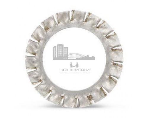 DIN 6798 A2 A 25,0 Шайбы тип A с внешними зубьями стопорные пружинные