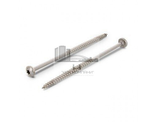 Art. 9045 A2 4,5X40/24 TX20 Саморез универсальный с полукруглой головой нержавеющий и шлицем TORX