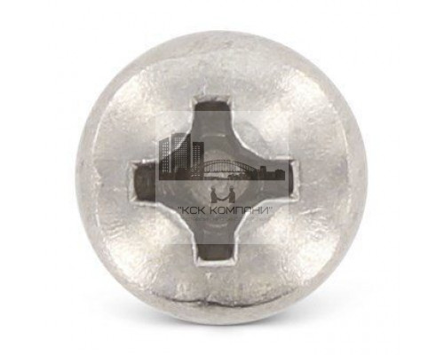 DIN 7985 A4 M 1,6X8 H Винт нержавеющий с полукруглой головой и крестообразным шлицем PH (Phillips)